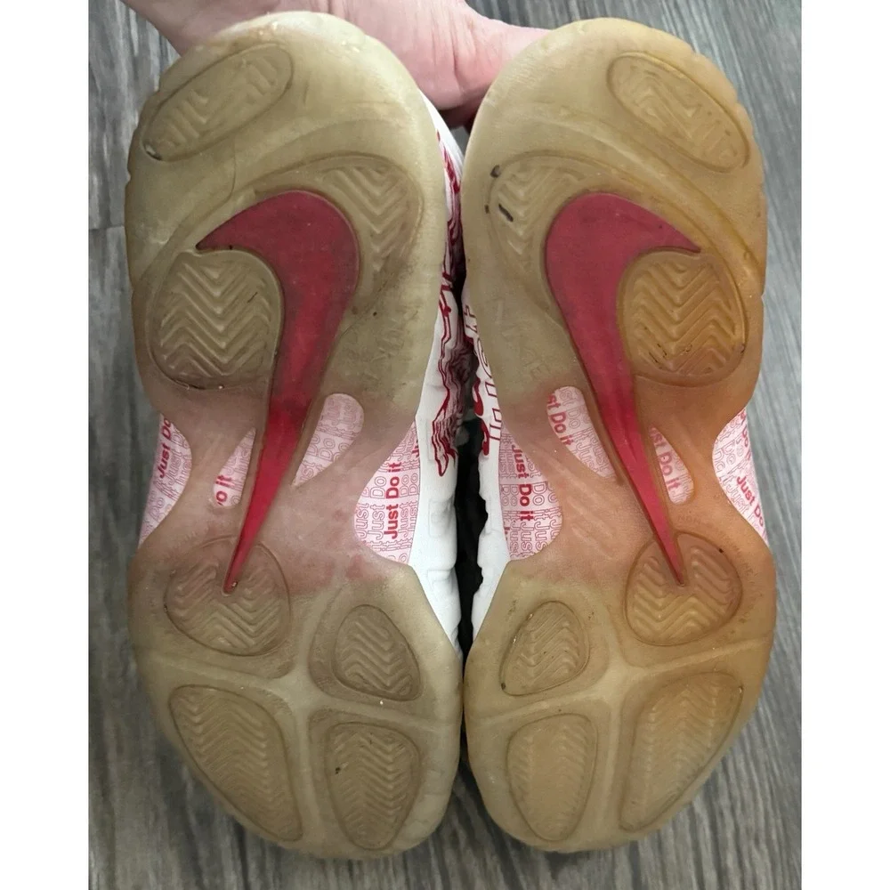 Nike Little Posite One GS Thank You Plastic Bag Shoes CN5268-100 6.5 Youth Sneak